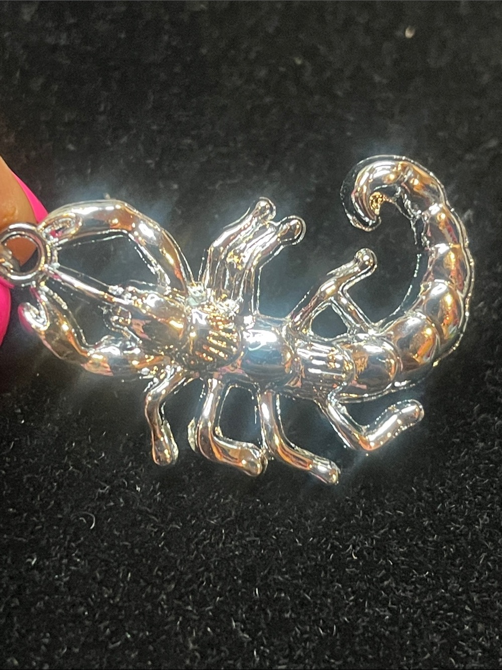 Silver Scorpion Brooch / Pendant Handcrafted